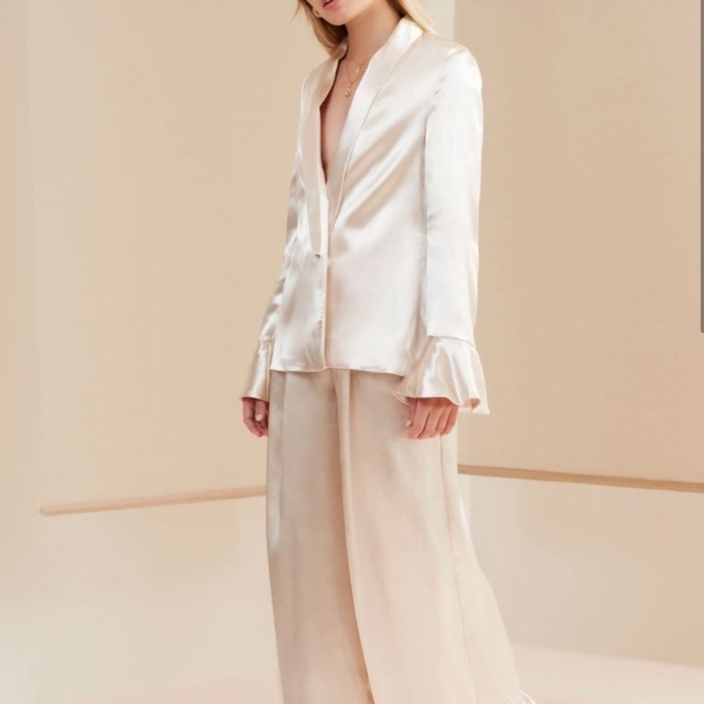 Satin Finders Keepers Blazer